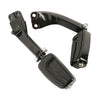 Harley Dyna Super Glide Low Rider Black Rear Footpeg Mount Bracket (06-17)