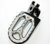 Honda CRF250 Motorcycle CNC Black Stainless Foot Pegs (2004-2023)