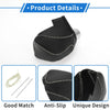 Subaru Impreza Gear Shift Knob Cover 17-23 Black Beige Faux Leather