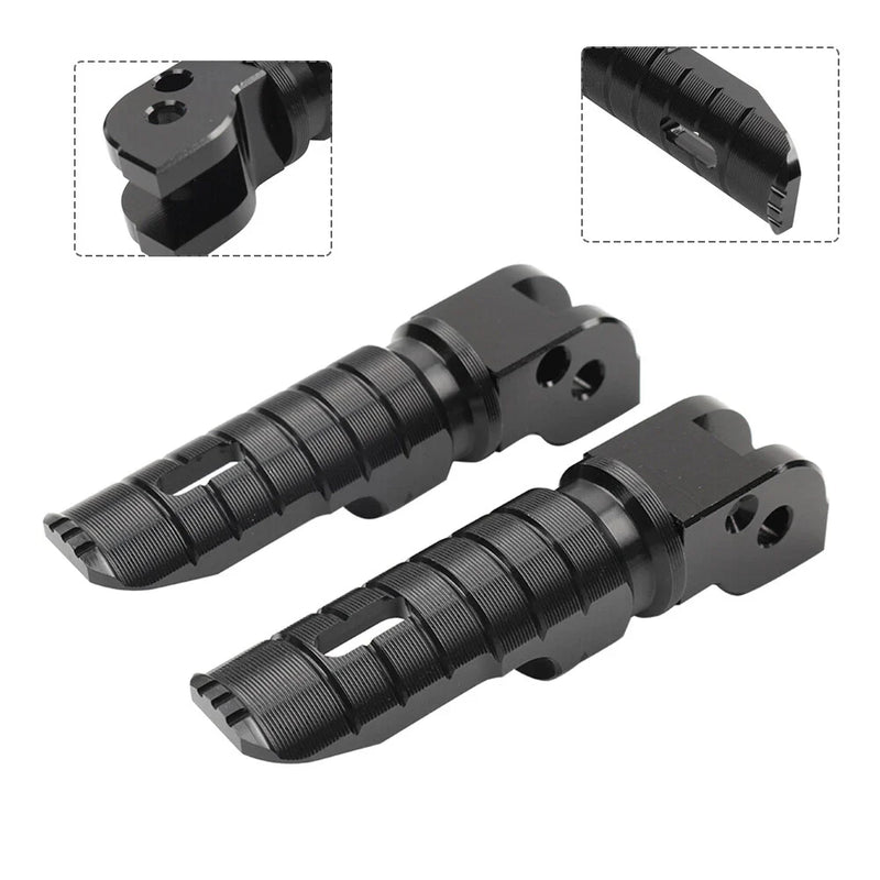 Ducati 696 796 M1100 Passenger Rear Footrests Pegs (2008-2014)
