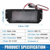 Hyundai White LED License Plate Light Assembly