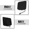Nissan Versa Sedan (2015-2019) Matte Black Bumper Tow Hook Cover Cap