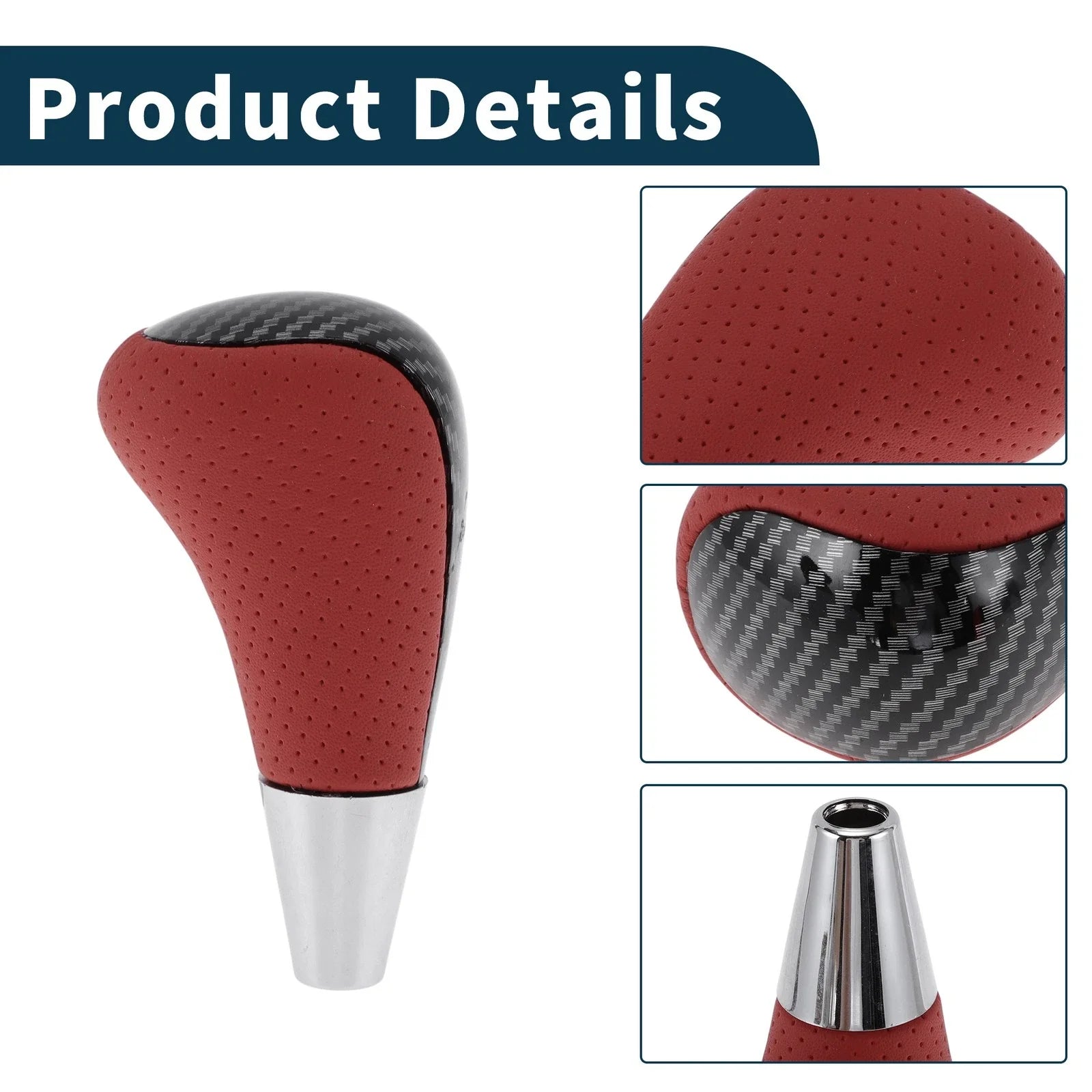 Gear Shift Knob Handle for Toyota 4Runner Automatic - Plastic Faux Leather