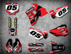 Honda CR 80 (1996-2002) Digger Style Stickers Custom Graphics Full Kit