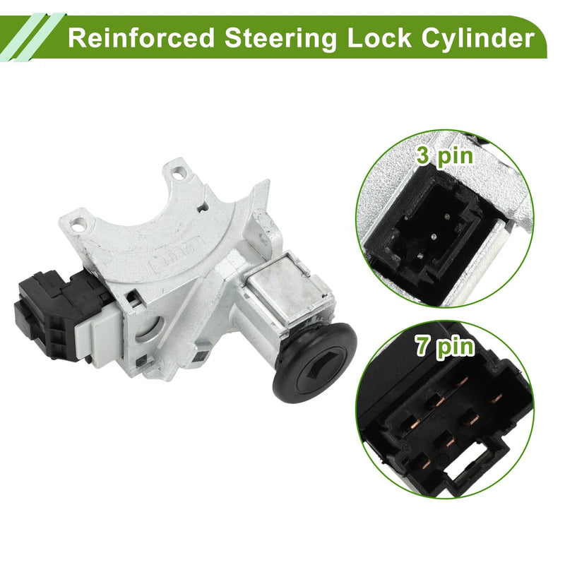 Chevrolet Silverado 1500 3500 Ignition Lock Cylinder Assembly