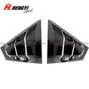 Nissan Altima Side Rear Window Louver Shutter Cover Trim Black (2023–2024)