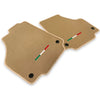 Ferrari 488 Spider IT Edition Beige Floor Mats (2015-2023)