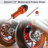 Motorcycle 10mm Aluminum Alloy Plastic Slider Frame Bolt 1 Set