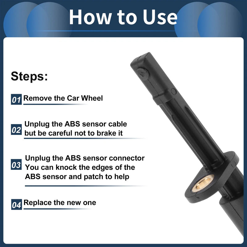 Volvo XC60 ABS Wheel Speed Sensor (2018-2023)