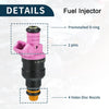 Dodge Ram 1500 (1997-2001) - 6 x Pink Injectors Fuel Injector 3.9L