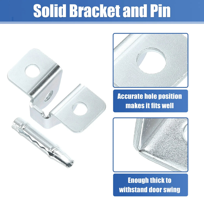 Jeep Cherokee 2 x Door Check Bracket & Pin (1984-2001)