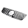 Benz ML Class GTR Style Front Bumper Hood Diamond Grille (2009-2012)