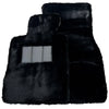 BMW 7 Series F02 (2009-2015) - AutoWin Black Sheepskin Floor Mats