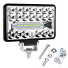 Car LED Headlights Rectangular 2 x 3x5 Inch 60W