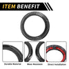 Jeep Wrangler JK JKU (2011-2017) Black AC Vent Dashboard Decoration Rings