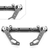 Motorcycle 7/8" CNC Gray Handlebar Balance Cross Bar Lever