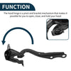 Toyota Matrix Hood Hinges 1 Pair (2009-2014)
