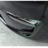 Tesla Model 3 Front Fog Light Eyebrow Spoiler Trim (2017-2021)