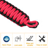 Jeep Wrangler JK JL (2018-2023) Black Red Car Door Limiting Straps Set