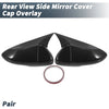 Honda Accord Rearview Mirror Cover Overlay Black Carbon Fiber (2018-2020)