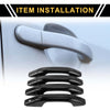 GMC Yukon (2015 - 2023) Black 4pcs Exterior Door Handle Cover