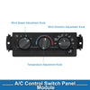 Chevrolet Blazer HVAC A/C Climate Control Panel (1998-2005)