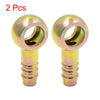 2 x Motorcycle Car 10mm ID Hose Barb 14mm Banjo Fitting Fuel Line Adapter