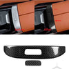 Benz C-Class W206 2022+ Real Carbon Fiber Armrest Box Switch Cover Trim