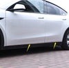 Tesla Model Y Chrome Door Body Side Molding Cover Trim (2020-2023)