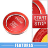 Mercedes-Benz A B C GLC GLA ML Engine Start Stop Button Cover Sticker (2013-2023)
