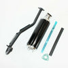 150cc 200cc 250cc PIT Quad Dirt Bike ATV Black Alloy Exhaust Pipe Muffler