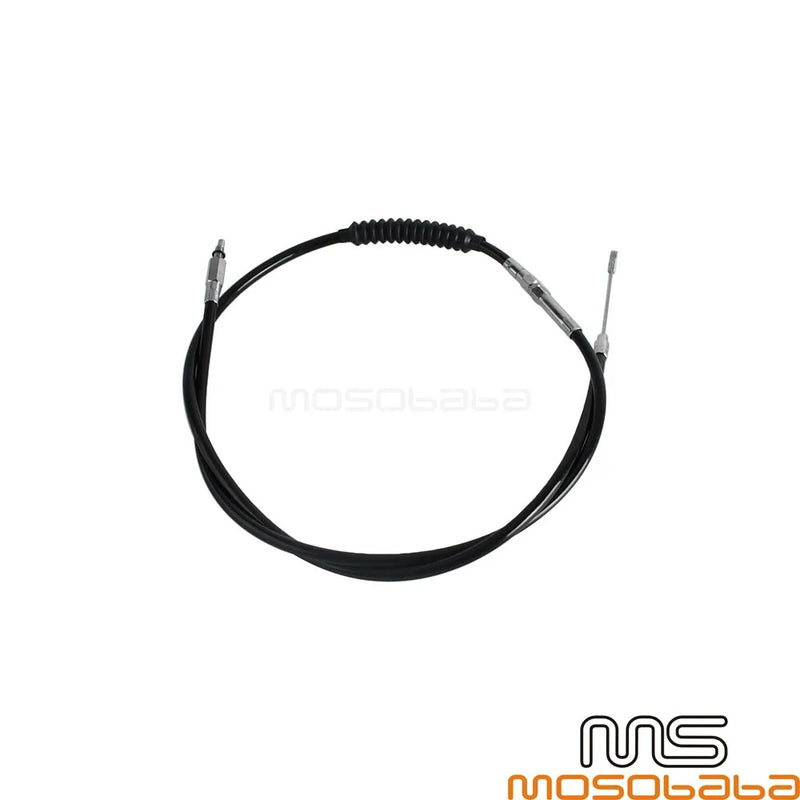 Harley Sportster XL883 XL1200 2M Black Stainless Clutch Cable (1996-2015)