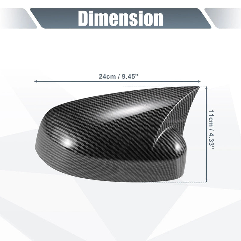 Ford Focus RS ST Carbon Fiber Rearview Mirror Covers (2016-2018)