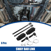 Ford Escape 6 x Front Inner Outer Tie Rods with Boots (2005-2009)