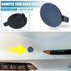 Tesla Model 3 Blue Front Bumper Tow Hook Cover (2017-2021)