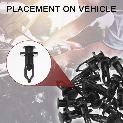 Car Front Fender Skirt Clips for Toyota 4Runner, Avalon (2010-2023) 25 Pcs