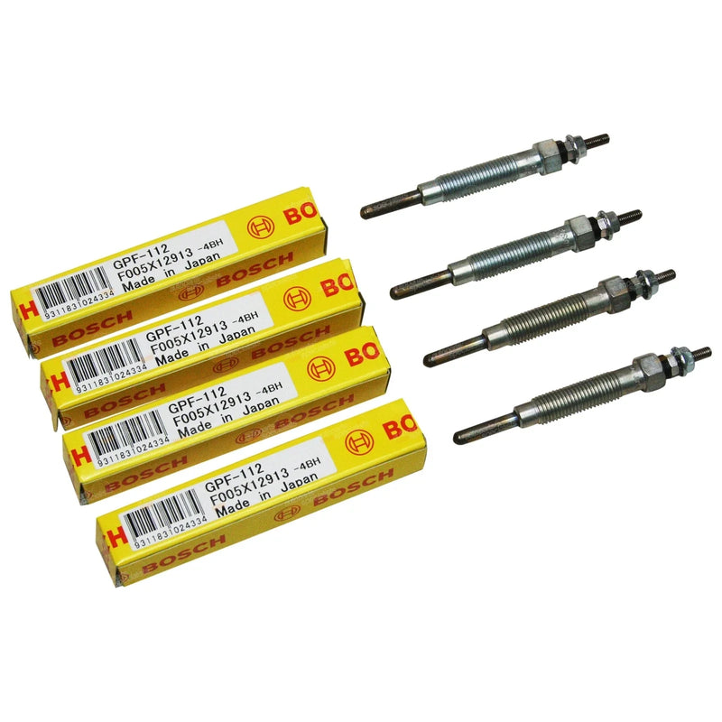 L200 Express Ute Diesel 4D55 2.3L 4x Glow Plugs (1982-1986)