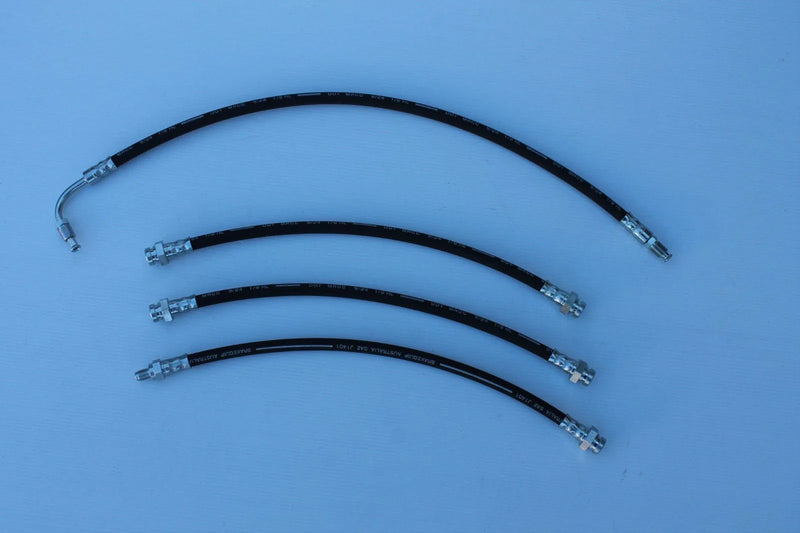 EJ EH Holden with HR Discs & M21 4 Speed Brake & Clutch Hose Set (4)