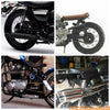 Harley Yamaha 45mm Motorcycle Exhaust Pipe Silencer Muffler