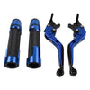 BMW F650GS Blue Extendable Brake Clutch Levers & Grips (2002-2007)
