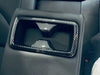 Toyota Highlander Rear Water Cup Holder Carbon Fiber Cover Trim (2020-2023)