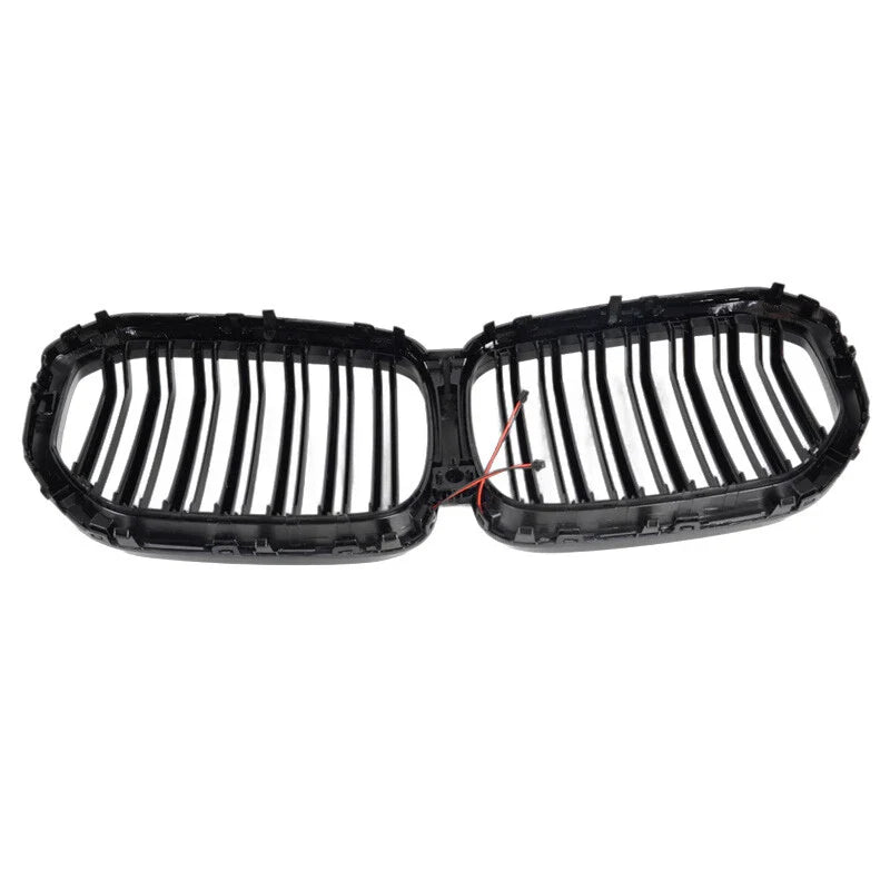 BMW X5 LED Light Grill Front Bumper Kidney Grille Gloss Black (2019-2023)