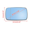 BMW E39 E46 330i 325i 525i Heated Left Side Mirror w/ Backing Plate (1998-2005)