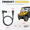Hisun Massimo Gunner UTV Spark Plug & Wire Cap