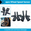 VW Golf Jetta Passat Tiguan 4PCS Front Rear ABS Wheel Speed Sensors