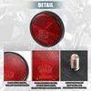 Universal Motorcycle Bicycle 12 pcs Spoke Reflectors with Screws