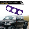 Jeep Wrangler JK (2011-2017) Purple AC Switch Button Control Cover Trim