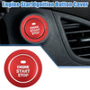 Hyundai Sonata 2011-2014 Aluminum Red Engine Ignition Button Decal