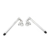 Universal Cafe Racer - Silver 35MM 7/8" Clip-On Handlebar