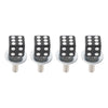 Chopper Motorcycle 4pcs Black License Plate Screws